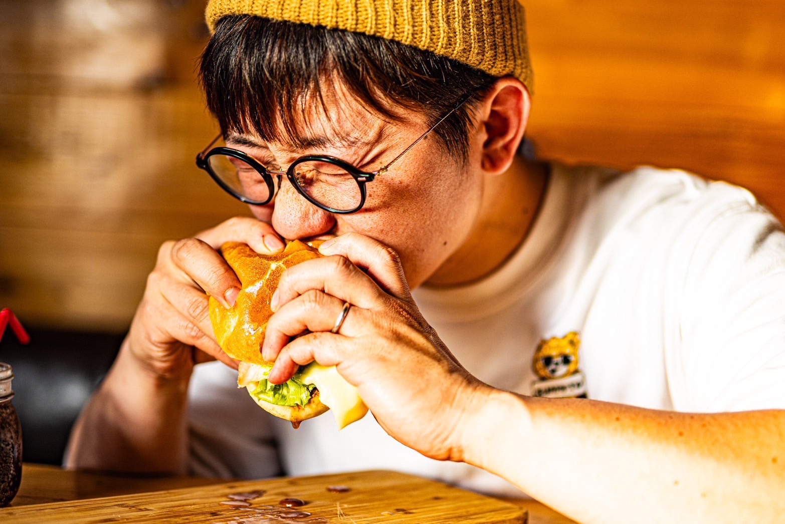 あっくんバーガー の写真